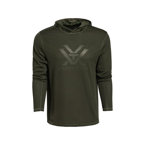 Vortex Optics Men's Core Logo Performance Grid Hoodie Duffel Bag Large