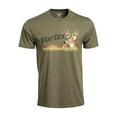 thumbnail image 1 of VORTEX Adult Male Grassland Heritage Short Sleeve T-Shirt, Color: Military Heather, Size: M, 1 of 3