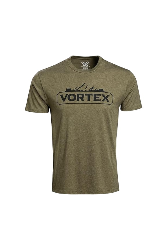 Adult Male Peakline Short Sleeve T-Shirt, Color: Military Heather, Size: 2XL