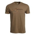 thumbnail image 1 of VORTEX Adult Male Precision Profile Coyote Heather Short Sleeve T-Shirt, Size: L (125-04-CHEL), 1 of 5