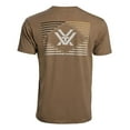 thumbnail image 1 of VORTEX Adult Male Rank and File Short Sleeve T-Shirt, Color: Coyote Heather, Size: M (121-12-CHEM), 1 of 5