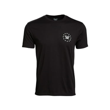 Vortex Optics Men's Salute Short Sleeve Crew Neck T Shirt Black Medium