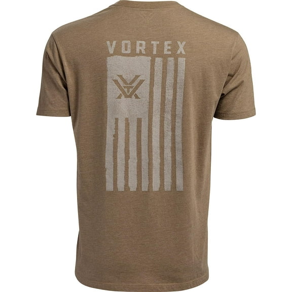 Vortex Optics Men's Salute Short Sleeve T-Shirt - Coyote - XXX-Large