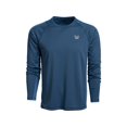 thumbnail image 1 of Vortex Optics Men's Weekend Rucker Long Sleeve Crew Neck T Shirt Dark Blue Large, 1 of 2