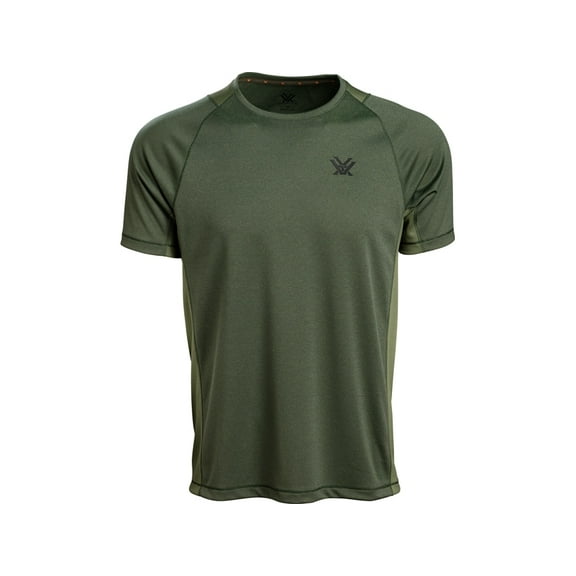 Vortex Optics Men's Weekend Rucker Short Sleeve Crew Neck T Shirt Rifle Green 2XL