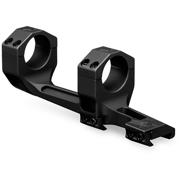 Vortex Optics Precision 1-Piece Extended Cantilever Picatinny Scope Mount 20 MOA 30mm Rings Matte Black