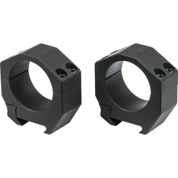 Vortex Optics Precision Matched Picatinny 34mm Scope Rings Matte Black 1.00"