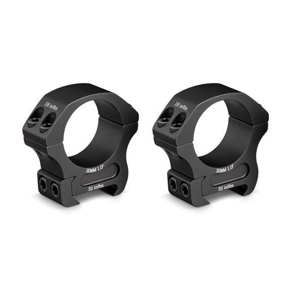 Vortex Pro Series Riflescope Rings - 30mm - Medium Height [1.0 Inches | 25.4 mm]