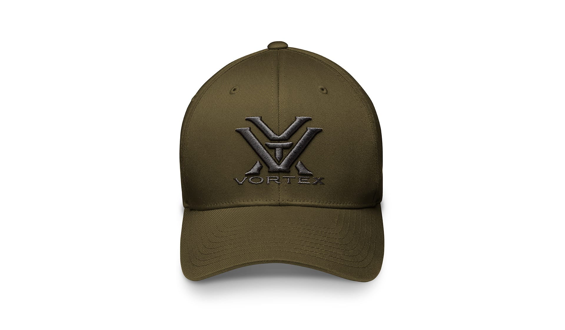 Vortex Optics Sport Adult Flexfit Hats, Olive Drab, Size: L-XL