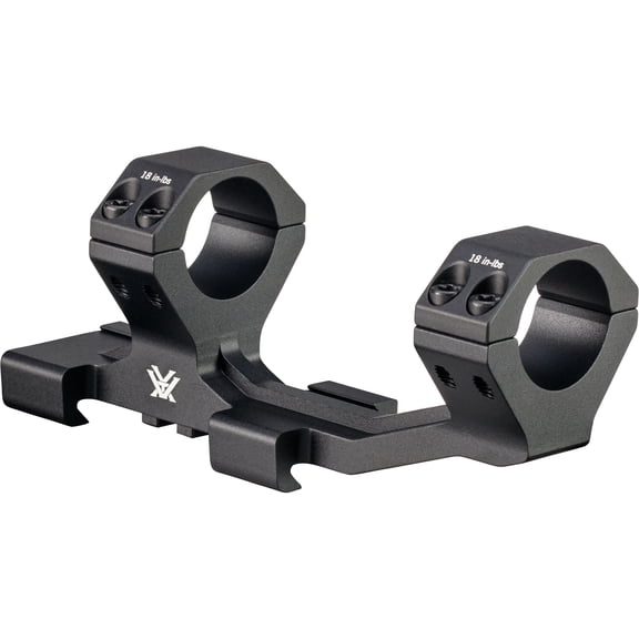 Vortex Optics Sport Cantilever 1" Ring Mount Picatinny Matte Black 1.5" Height