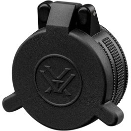 Monstrum Tactical Flip-Up Scope Lens Covers - Rubberized Protection For Rifle Optics, Flat Dark Earth