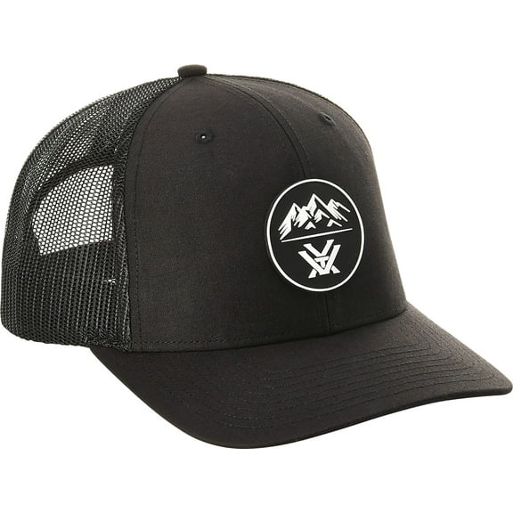 Vortex Optics Three Peaks Patch Snap Back Cap - Black