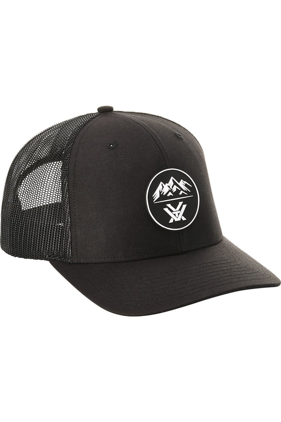 Optics Mens Three Peaks Hat Black