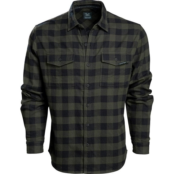 Vortex Optics Timber Rush Flannel Shirt - Forest - Medium