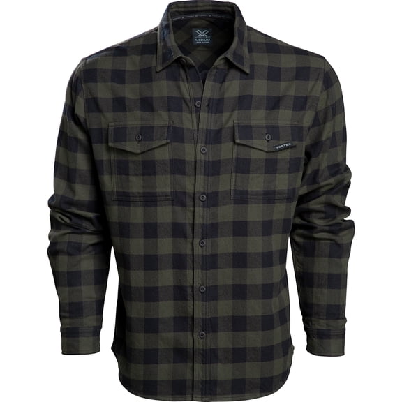 Vortex Optics Timber Rush Flannel Shirt - Forest - XXX-Large