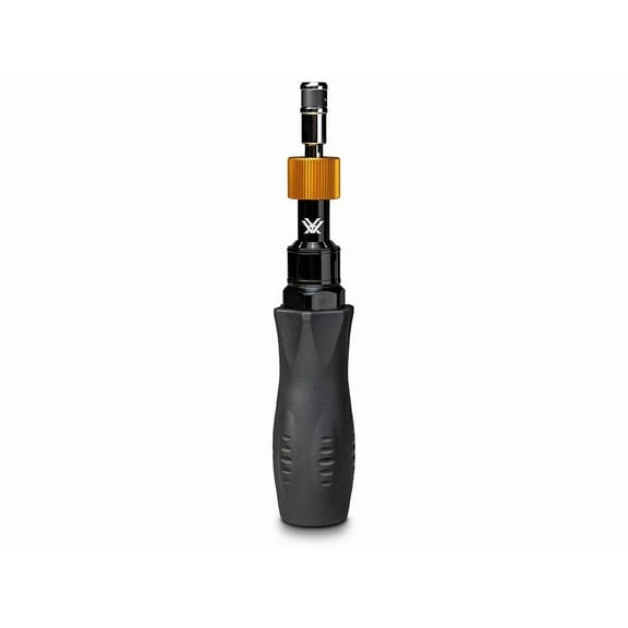 Vortex Optics Riflescope Mounting Torque Wrench Kit - Adjustable in 1 in/lb Increments, Includes Multiple Bits & Adapter - Unlimited, Unconditional Warranty