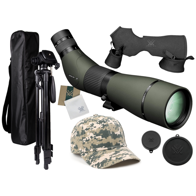 Vortex Optics Viper HD 2060x85 Angled Spotting Scope V502 with Free