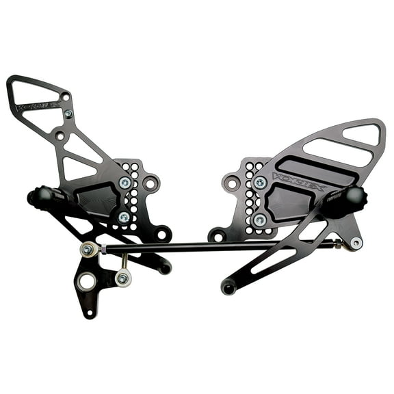 Vortex Original Black Rearsets for '04-07 CBR1000RR/'03-06 CBR600RR (RS205K)