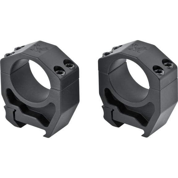 Vortex Optics Precision Matched Picatinny 30mm Scope Rings Matte Black 1.26"