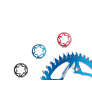 Vortex Racing Aluminum Rear Sprocket 420 48 Tooth- Red