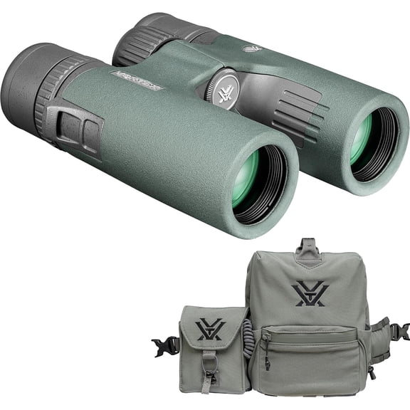 Vortex Razor UHD 10x32mm Binocular, Green, 9.37x8.25x4.75in, 5.7in, 21.9oz