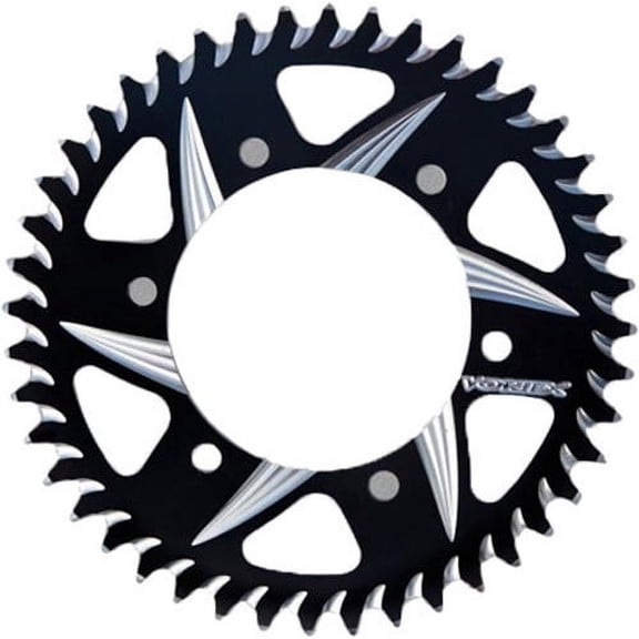 Vortex Rear Aluminum Sprocket Black 39T 110ZK39