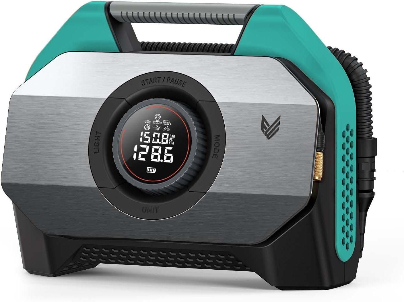 Vortex S6 Tire Inflator Portable Air Compressor for Heavy-Duty ...