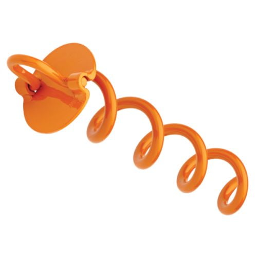 Vortex ANCFR10-ORG-A 10 in. Vortex Folding Ring Spiral Anchor - Orange - 1 Pack