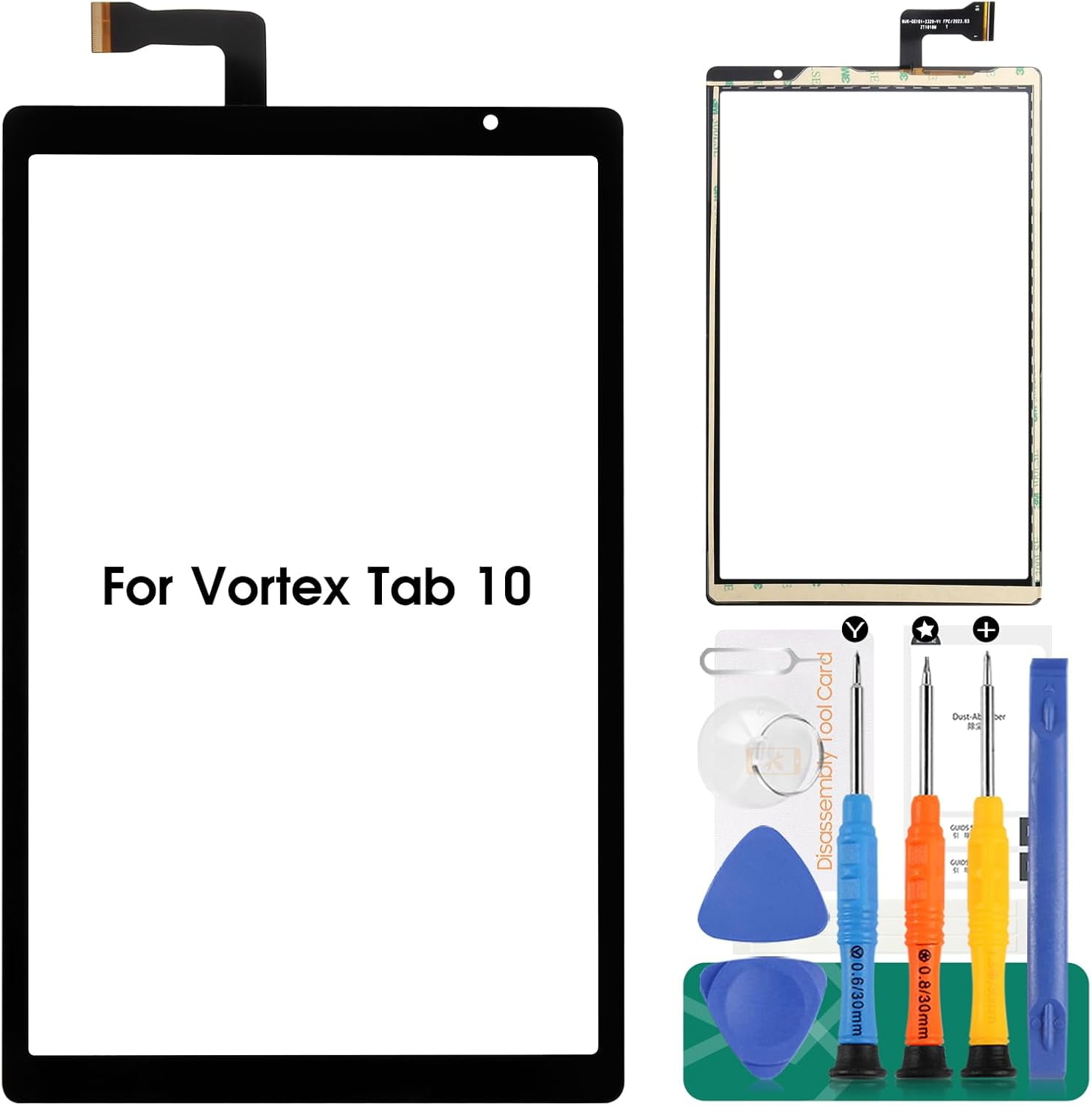 for Vortex Tab 10 Screen Replacement 10.1" for Vortex Tab T10M