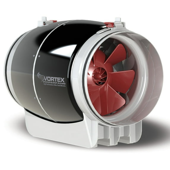 Vortex VTX1000S Powerfan Energy-Efficient Quiet S-Line Inline Ventilation Fan