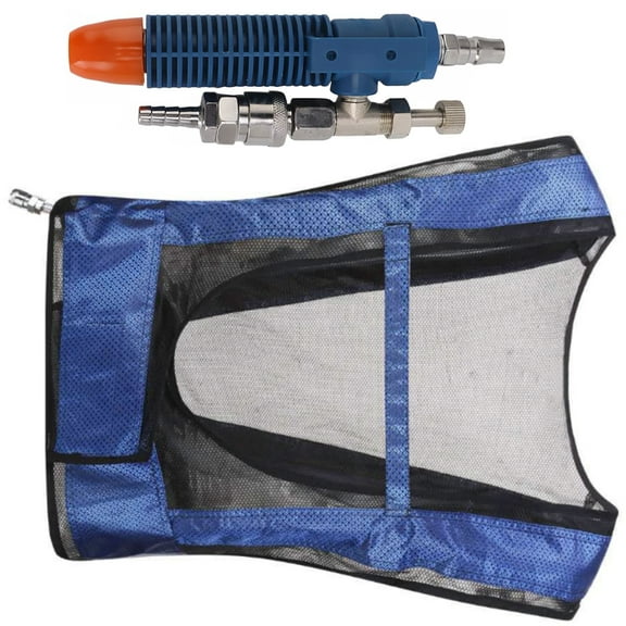 Vortexes Tube Air Conditioners Waistcoat Vest Air Welding Steel Air Compressed Cooling Vest Cooling Clothing Women Men