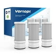 thumbnail image 1 of Vortopt NSF Certified Faucet Water Filters for T1-ACF/T2-ACF, Pack of 3, 1 of 5