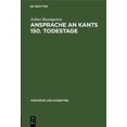 thumbnail image 1 of VortrÃ¤ge Und Schriften Ansprache an Kants 150. Todestage, Book 53, (Hardcover), 1 of 1