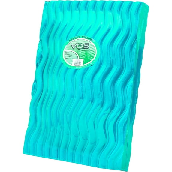 Vos Waterproof Pillow, Lightweight and Comfortable Home Decor Outdoor Pillows for Beach, Pool, Hiking, Backpacking, Camping, Hunting & Fishing Seafoam Rectangle
