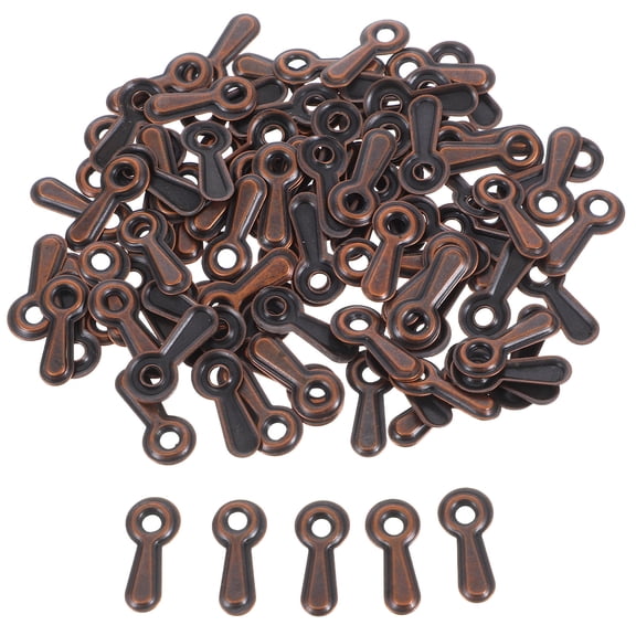 Vosarea 100Pcs Picture Frame Hardware Clips Metal Buckle Set for Secure Photo Frame Fixing