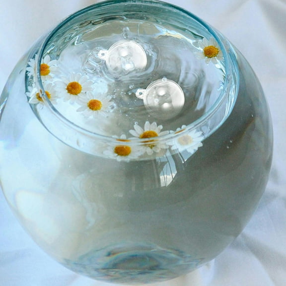 Vosarea 10Pcs Transparent Floating Ornament Durable ABS Floating Ball for Large Fish Tank Decoration