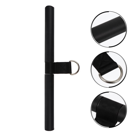Vosarea 1Pc Fitness Lever Pull Down Bar Steel Triceps Trainer for Back and Arm Workout