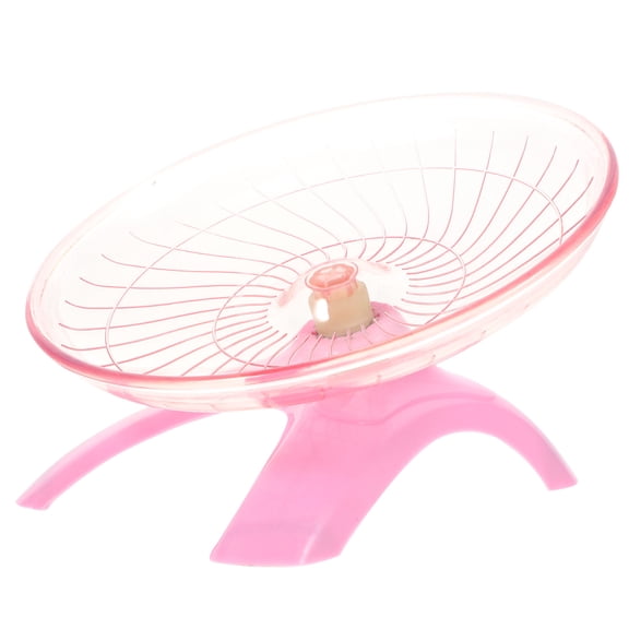 Vosarea 1Pc Pink Pet Exercise Wheel Non Run Disc Made of Durable Material for Active Pets