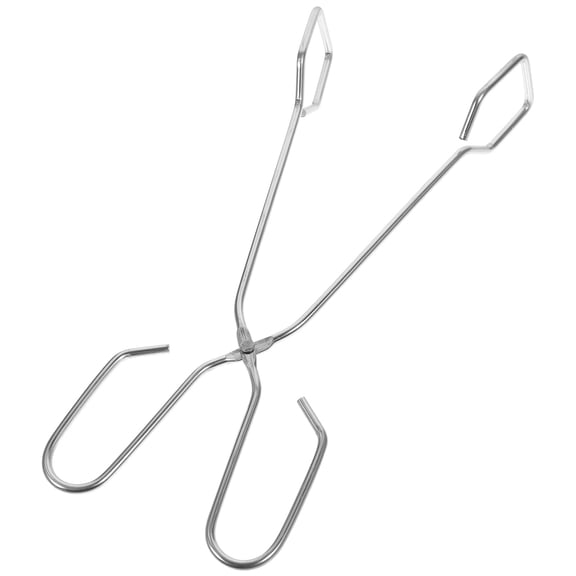 Vosarea 1Pc Stainless Steel Salad Clamp Grey for Serving Fruits Pastries and Catering Needs