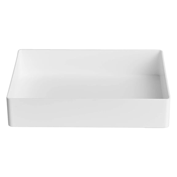 Vosarea 1Pc White Laboratory Storage Tray for Vials Instruments and Small Consumables