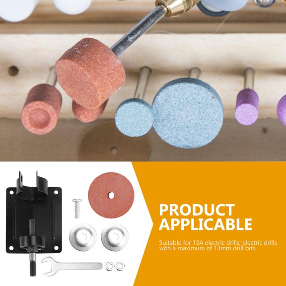 Vosarea 1Set Electric Drill Bracket Support Fixing Rack Compatible with 13A Drill Assorted Colors