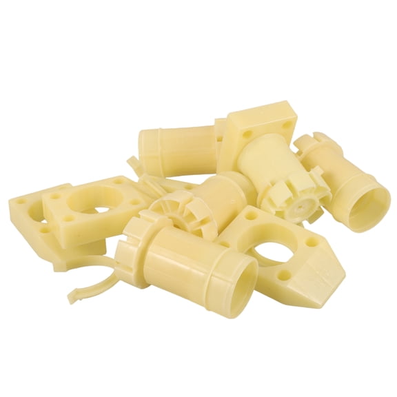 Vosarea Durable Cabinet Foot, Light Yellow PP, Adjustable, for Furniture and Storage