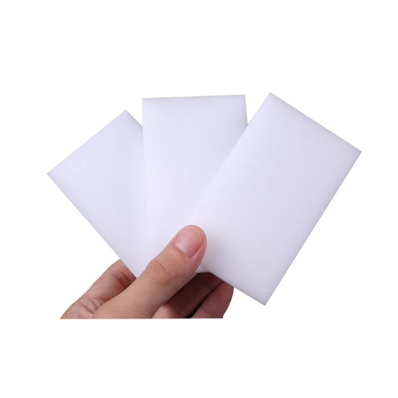 Vosarea 20Pcs White Nano Dish Sponge Durable Cleaning Eraser for Glass Furniture and Car Surfaces