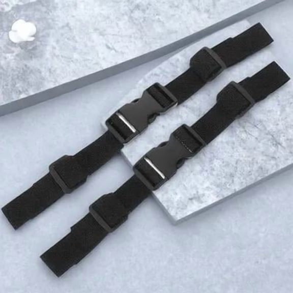 Vosarea 2Pcs Accordion Harness Straps for Backpack Black Classic Design Musicians