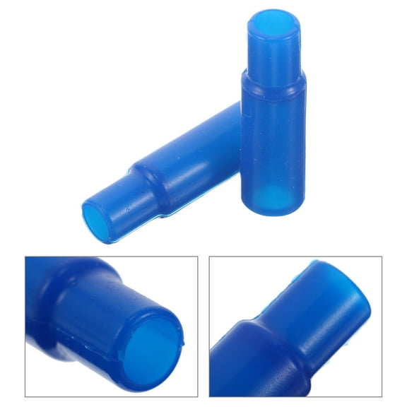Vosarea 2Pcs Blue Silicone Fitting Caps for Motorcycle Brake Line with Waterproof Design