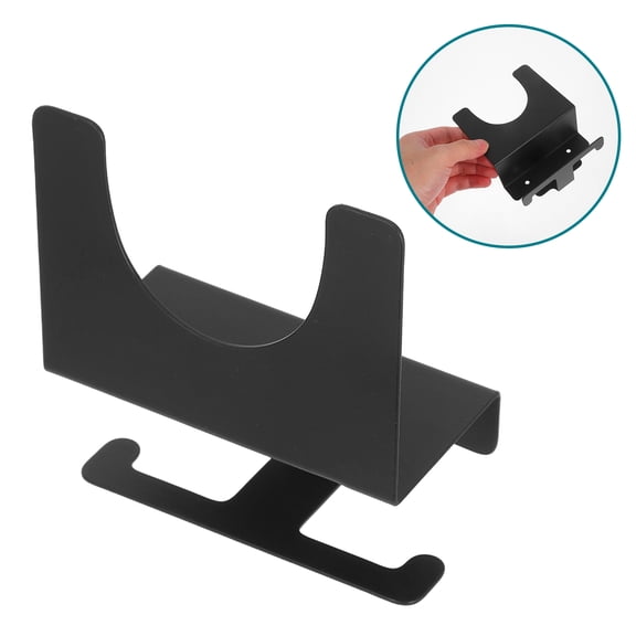 Vosarea 2Pcs Durable Black Angle Grinder Mount Bracket with Multifunctional Tool and Accessory Support