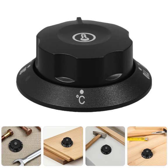 Vosarea 2Pcs Durable Plastic Replacement Oven Control Knobs for Gas and Electric Stove Grill