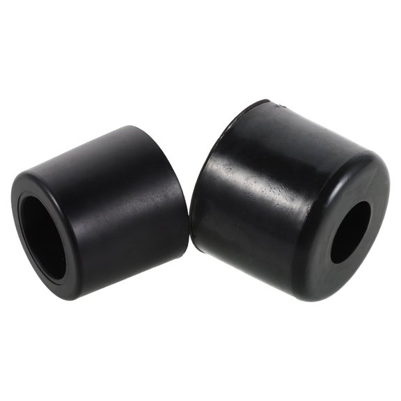 Vosarea 2Pcs Black Rubber Truck Dock Bumper Pads with Weather Resistant Material
