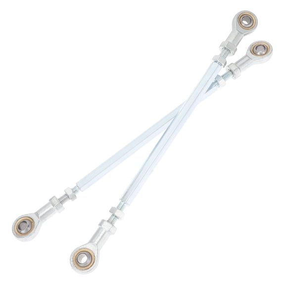 Vosarea 2Pcs Plated Silver Steering Stem Post for Atv Car Use Durable Replacement Part