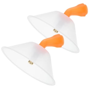 Vosarea 2Pcs Cone Spray Nozzles with Drift Guard for Windproof Agricultural Sprayer